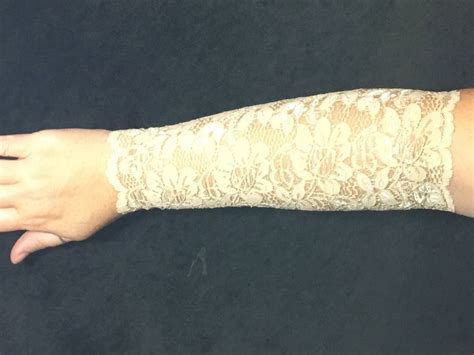 Nude Tattoo Cover Up Nude Arm Sleeve Nude Lace Cuff Wrist Etsy