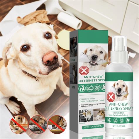 UHHDNAED No Chew Spray for Dogs and Cats - Bitter Apple Spray to Keep