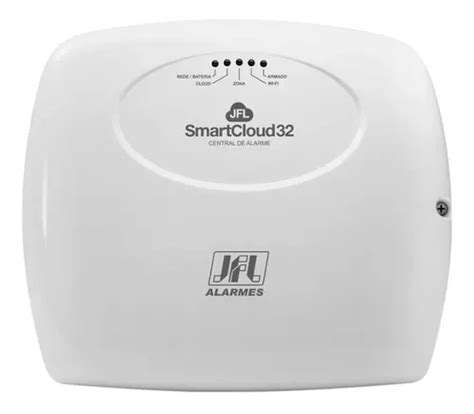 Central Alarme Jfl Smartcloud 32 Acesso Via App Monitorável