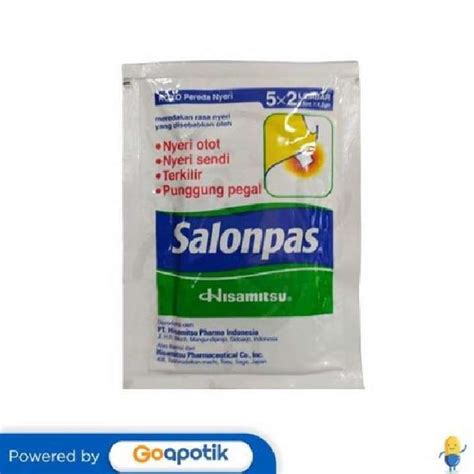 Jual SALONPAS KOYO 5 X 2 PCS di Seller Cv. Apotek Merapi Mandiri ...