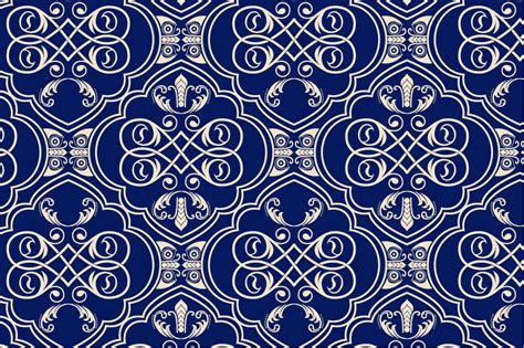 5 Ornamental Seamless Patterns Pre Designed Illustrator Graphics