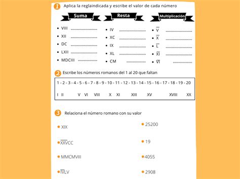 Numeros Romanos Del 1 Al 3 Rbt Kzn Ru