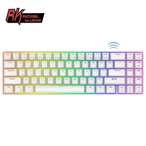 Royal Kludge RK RGB Hot Swappable Dual Mode Mechanical Gaming Keyboard Online At Best