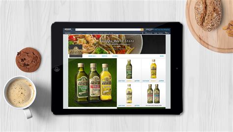 Filippo Berio, Amazon Store on Behance