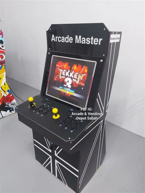 Arcade cabinet Arcade Master Machine Retro game, Hobbies & Toys, Toys ...