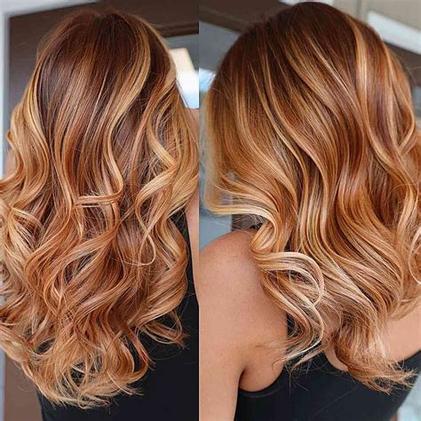 Strawberry Blonde Hair With Blonde Tips