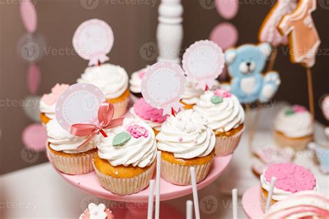 Candy bar at Birthday party 17658395 Stock Photo at Vecteezy