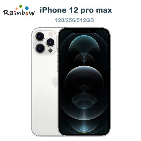 Смартфон Apple iPhone 12 Pro Max, 6/128ГБ, 6/256ГБ, 6/512ГБ, global, Б ...