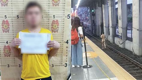 VIRAL Naked Foreigner Tumakbo Sa Riles Ng MRT 3 PEP Ph