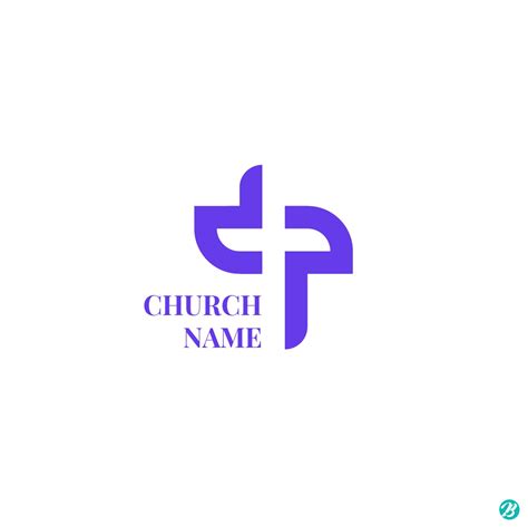 십자가 교회 로고 일러스트 Ai 다운로드 Download Cross Church Logo Vector 어반브러시