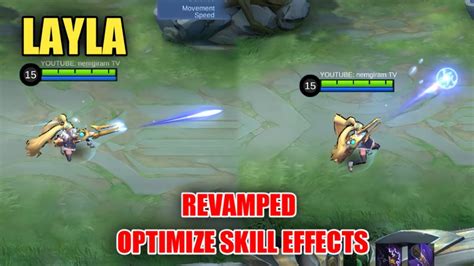 Layla Revamped New Look Optimize Skill Effects New Update Mobile