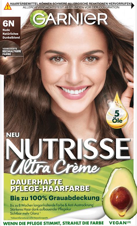 GARNIER NUTRISSE Haarfarbe N Nude Natürliches Dunkelblond St dauerhaft günstig online kaufen