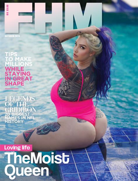 Autographed Photo- FHM Cover – The Moist Queen