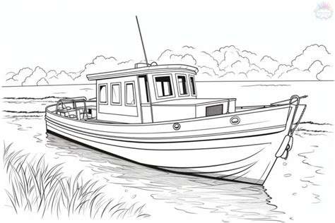Barco Para Pintar - Barco Para Colorir - Vários Modelos e Tamanhos Para Pintar