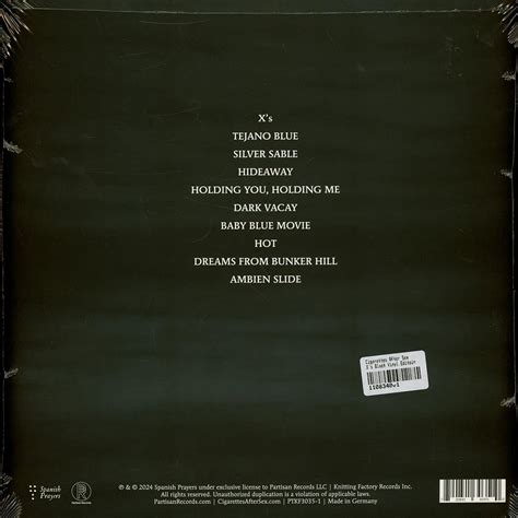 Cigarettes After Sex X S Black Vinyl Editoin Vinyl LP 2024 UK Original HHV