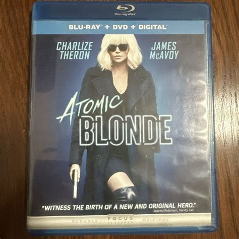 Atomic Blonde Blu Ray DVD Charlize Theron James McAvoy John Goodman Et 25192396854 EBay