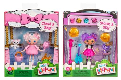 Lalaloopsy Mini Doll Pack Cloud E Sky Storm E Sky With Mini Pets