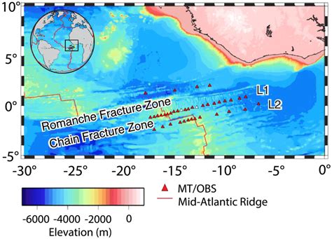 Mt Instruments And Oceanbottom Seismometer Obs Deployment Across The