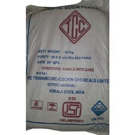 Tcc Caustic Soda Flakes 1310 73 2 Bag At Rs 40 Kg In Hubli Id 22507883430