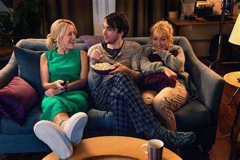 Sex Educations Gillian Anderson Joins Couple On Sofa In Latest BT Spot