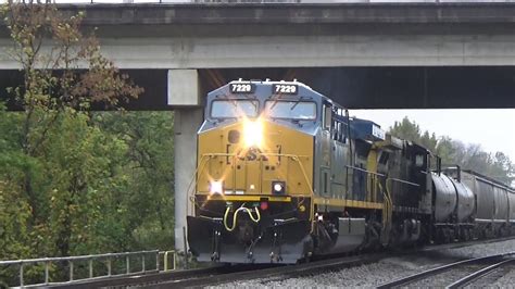 Fresh Rebuilds CSX CM44AH 7229 Leads Q583 28 W Fresh CM44AH DPU On 10