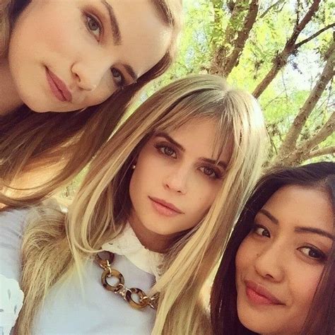 Willa Fitzgerald Carlson Young And Brianne Tju Scream Tv Series Cast