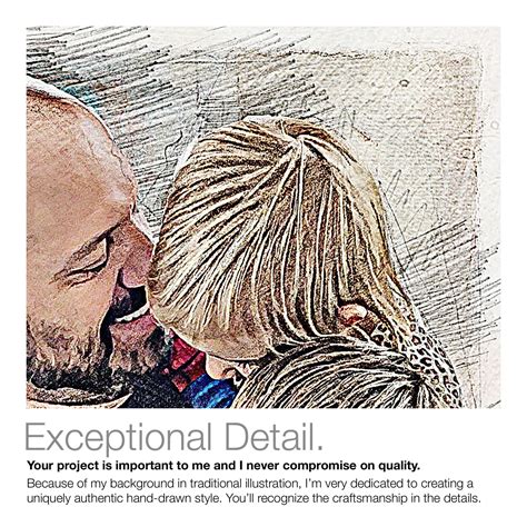 Art From Your Photo: Pencil sketch styling turns a favorite | Etsy