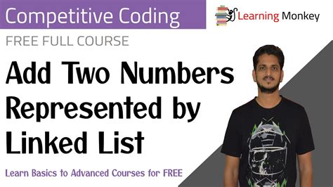 Add Two Numbers Represented By Linked List Program 29 Competitive