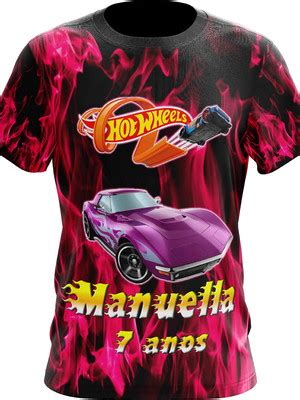 Camisa Hot Wheels Compre Produtos Personalizados No Elo