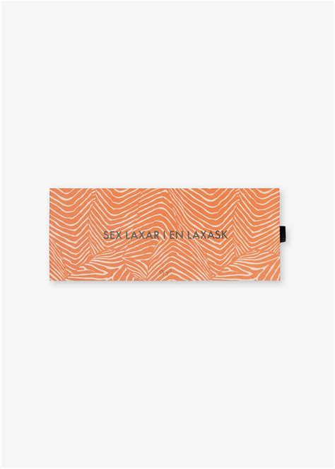 Sex Laxar I En Laxask Presentkartong Orange Liten X X Emmamalena