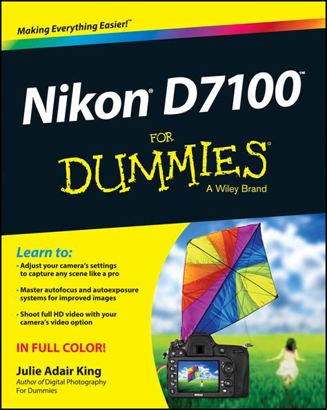 Nikon D7100 For Dummies Book Dummies
