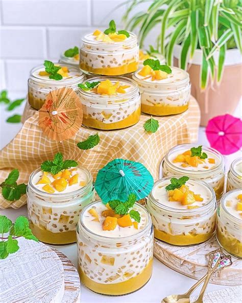 Super Creamy Dan Segar Begini Resep Dan Cara Buat Mango Sago Dessert