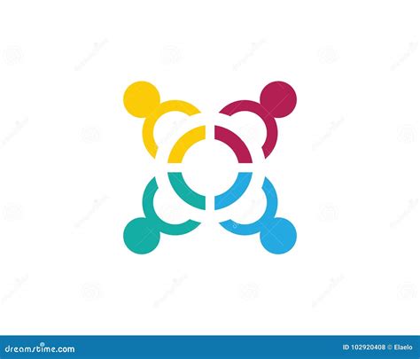 Community Care Logo Template Icon Stock Illustration Illustration Of