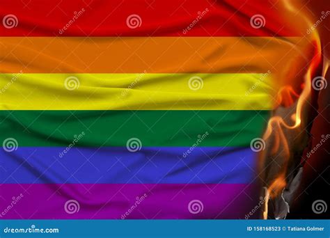 Lgbt Rainbow Flag Pride Flag Freedom Flag The International Symbol Of The Lesbian Gay