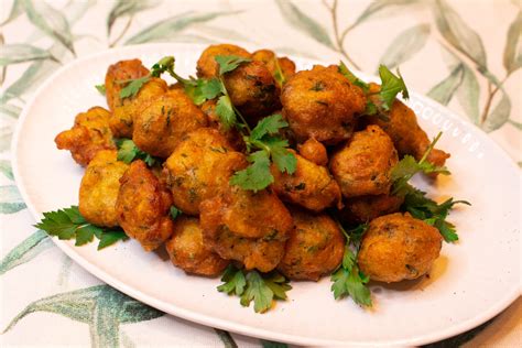 Plantain And Split Pea Fritters Recipe Myristica