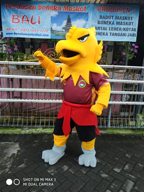 Badut Maskot Custom Bali Boneka Maskot Bali