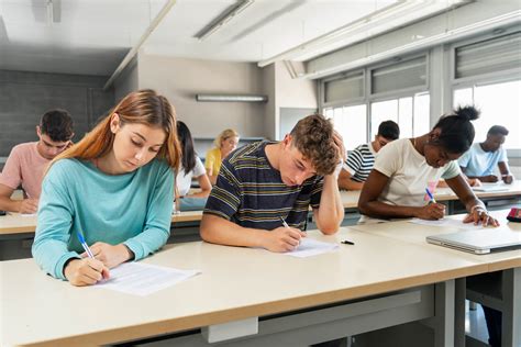 college student  exam