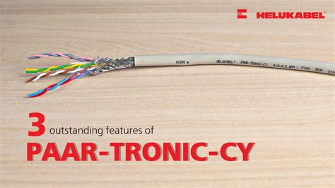 PRODUCT REVIEW EP 3 PAAR TRONIC CY Data Cables For Industrial And