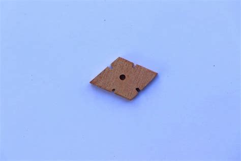 Rectangular Brown Jewellery Wood Beads Size 8mm At Rs 65piece In