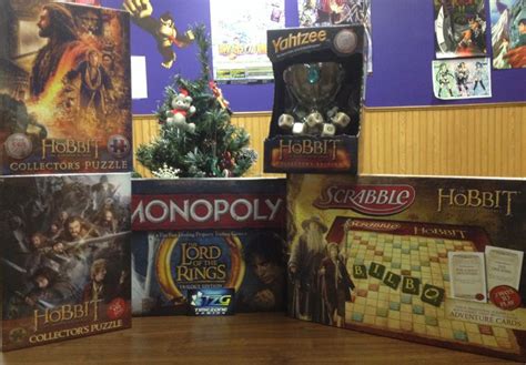 Lord Of The Rings Monopoly Hobbit Yahtzee Scrabble And Puzzles