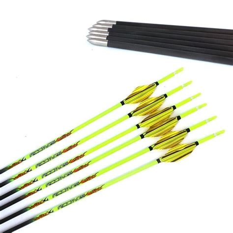 ID4 2 Archery Pure Carbon Arrow Spine 400 500 600 700 800 900 1000