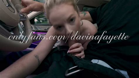 Blowjob In Car Extremely Huge Cumshot In Her Mouth Amateur Porn Feat Davina Fayette XHamster