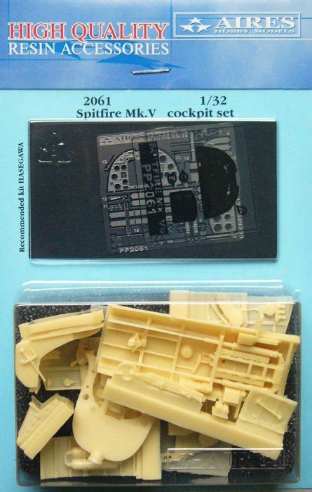 Spitfire Mk V Cockpit Set HASEGAWA