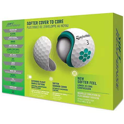 Taylormade 2022 Soft Response Golf Balls Academy