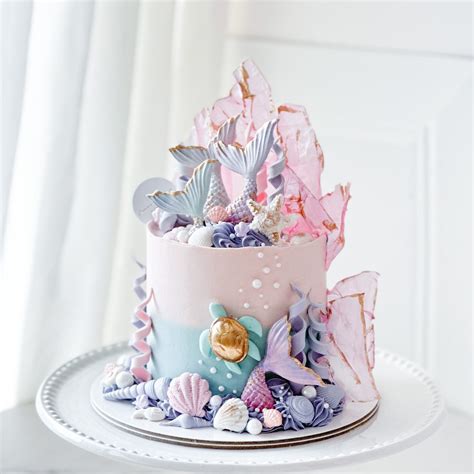 coral mermaid mermaid cake mermaid cakes creme maison bakery