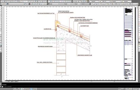 Reinforced Concrete Pitched Roof Bundled Construction Details