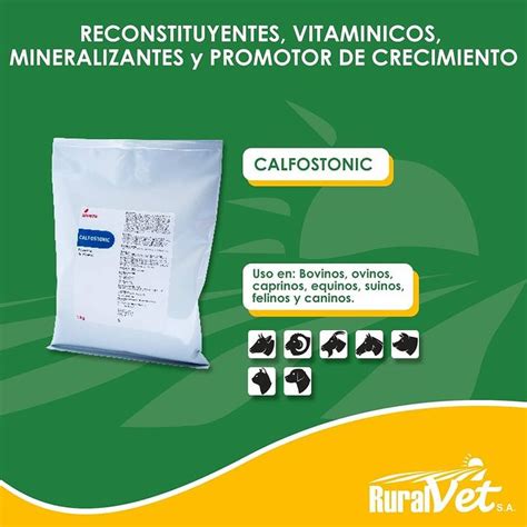 CALFOSTONIC - Ruralvet S.A: Productos Veterinarios en Paraguay