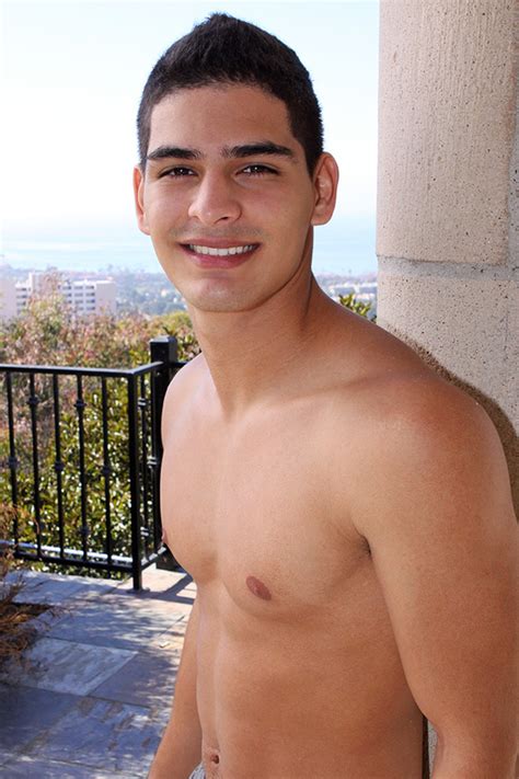 Handsome Latino Guy Posing For Gay Magazine XXX Dessert Picture 8