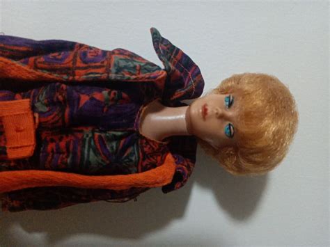 Vintage Original Barbie Doll Blonde Bubble Cut Hair Rare Ebay