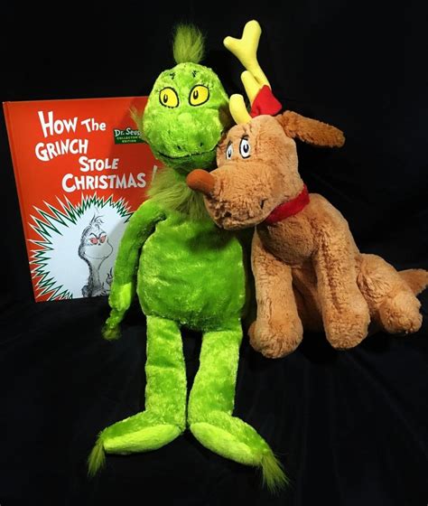 Grinch And Max Plush Dr Seuss How The Grinch Stole Christmas Dog Kohls